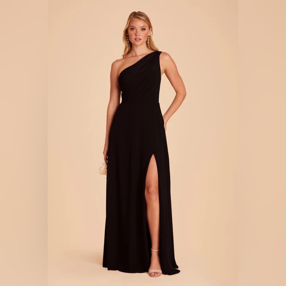 Birdy Grey Kira Black Chiffon Dress